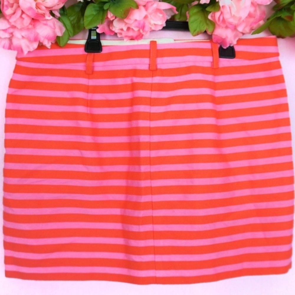 J. Crew Striped Mini Skirt - Picture 2 of 7